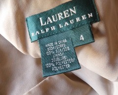 Vintage Lauren Ralph Lauren Ruffles Wrap Dress Size 4
