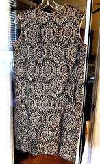 Junior Sophisticates Original-Cocktail Dress 1960s Gold Lame Sleeveless-size 12