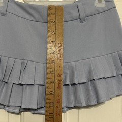 Y2K Lo-Rise Hollister Juniors Schoolgirl Pleated Micro Mini Skort Sz S Skirt