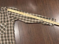 Vintage 70s Levi’s Plaid Button Up Shirt USA Youth 18 Fits Women’s XS S Brown