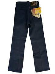Vintage RARE LEE Riders Boot Cut Denim Blue Jeans Deadstock Women 27” NOS Unisex