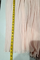 Vintage Barbizon Pegnoir Nightgown Hollywood Glam M Puff Sleeve Pleated Negligee