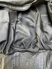 Jota U Cueros Leather and Suede Bat Wing 1980s Jacket Size L ArgentinaL(J14)