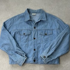 Vintage Vivaldi Jean Jacket With James Dean Artwork Size Medium Made In USA