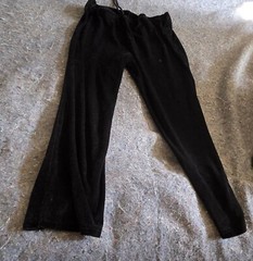 Vtg unbranded black XL 100% polyester