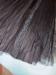 Vintage 1930s Black Twill Elegant Formal Evening Gown Size Small As Is