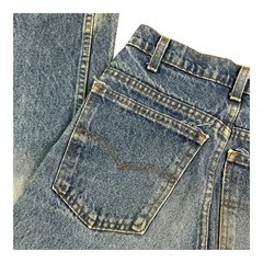 Vintage Levi’s 80s orange tab straight leg medium wash jeans 23×30 USA