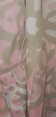 Over Five Seven Shops Tall MCM Fit & Flare Dress Pleated Sleeveless 60s Size 14