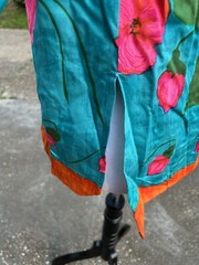 Vtg MOD 60s/70s Retro Aladdin Blouse Jacket Bright Bold artistic New old stock