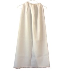 MERRY MODES Vintage Half-Slip Maxi Lace Trim Slit SMALL Pre-Owned