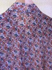 Vintage French Blouse Rhone Mail Creation Size FR42 Made in France