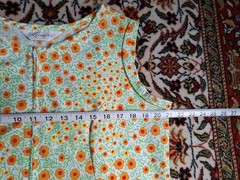 Vintage 1960s Womens House Dress