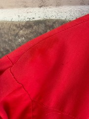 Vintage Ranchwear Red Western Snap Shirt USA Made Pearl Snaps Women’s M