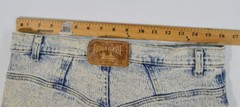 VTG 80s 90s Stone Acid Light Blue Wash Prima Classe Made Israel 34 Womens Jeans