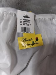 Vintage Nylon Granny Panties Briefs Pillow Tab Sheer Silky Plus 3X 3XL New