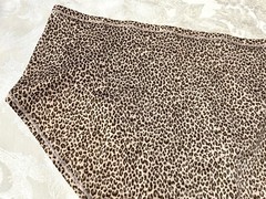 Vtg BALI 2846 Fit Your Curves Satin Full Coverage 2XL/9 Animal Print Panties