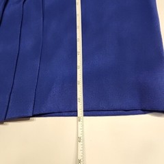 Vintage Blue/purple High Waist Skirt Academia A-line winter fall