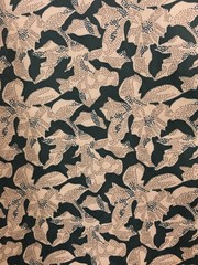 Devon Vtg 70s Polyester Top Size M Floral Blouse Collared Long Sleeves Button Up