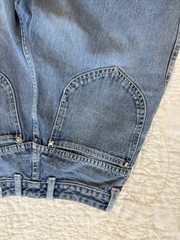 Unionbay True Vintage High-Waist Buttonfly Indigo Denim Jeans 1970’s Size 5