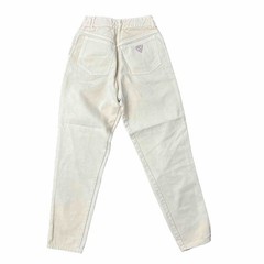 Vintage GUESS Size 29 Jeans 90’s Mom High Rise Tapered Leg Side Zip Flat Front