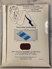 HANES CLARET SIZE C STYLE 710F OLEG CASSINI ULTRA SHEER TUMMY CONTROL PANTYHOSE