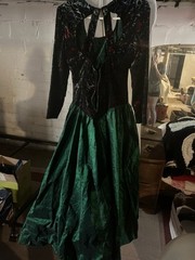 Vintage 1980’s Floral Print Evening Dress