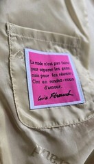 LOUIS FERAUD MID LENGTH WOOL OPEN BLAZER MANDARIN COLLAR TAN PINK WOMEN’S 10