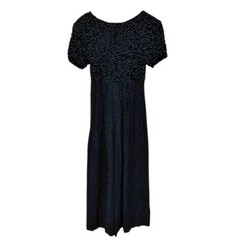 My Michelle Wide Leg Jumpsuit 7/8 Polka Dots 1970s BOHO Inspired Cottagecore Y2K