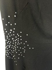 David Warren New York Maxi Dress Black fits M/ Large