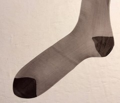 Tall Girl sz 12XL RHT Vintage Stockings Off Black 3prs 40 inches