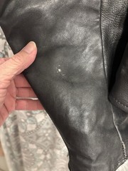 Vintage 70’s Sears The Leather Shop Motorcycle Ramones Jacket Womens 14* READ