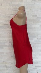 Vtg Silkscreen Red Camisol Lingerie 100% Washable Silk size S