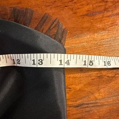 XScape by Joanna Chen Y2K Black Form Fitted Cocktail Dress