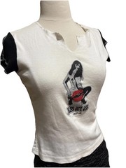 Vintage Hustler shirt kiss my ass smalls & Sm meds estate collector piece