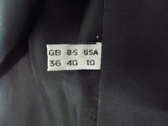 Vintage 1980s Claude Montana Gray Wool Pant Suit Jacket Blazer Shoulder Pads SM