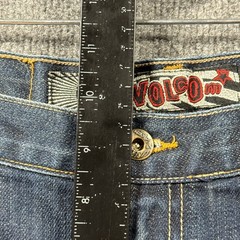 Vintage Volcom Stone Age Jeans 5 Y2K Skater Girl Made in the USA Rare Pink Tag