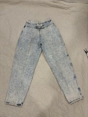 Vintage 90s Carlyle Acid Washed Mom Jeans Tapered US (no Size See Measurements)