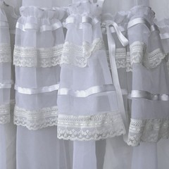 Vintage 70s Dance Allure Alfred Angelo Boho Prairie Lace Ruffle Wedding Gown XXS