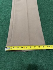 Vintage 70s 80s Farah Flare Bootcut Biege Womens 29×27 Khaki Pants