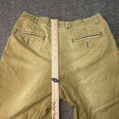Vintage Bobbio Pants Womens Size 31 Brown Khaki Flat Front Retro Casual 80s