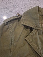 Vintage Banana Republic Military Safari Utility Jacket Army Green Women’s Size 6