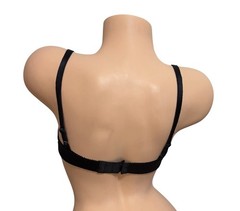 Empire Intimates Black Open Nipple Lace Sheer Nylon Underwire Bra 34A/B