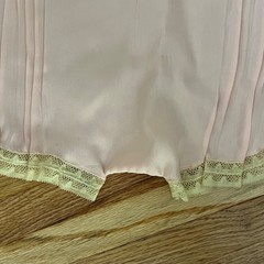 Vintage Sexy Lingerie 1930’s 40’s pink silky pants lace lingerie boudoir shorts