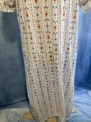 Vtg 70s 80s Accentuette Lanz of Salzburg Nightgown Dress Cottagecore Prairie
