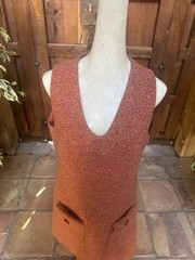 Vintage Young Pendleton Peck&Peck New York Wool Tweed Dress 1960s S 11-12
