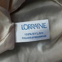 Lorraine 100% Nylon Slip Regular Size Type, Ivory Color, Women’s Size 36
