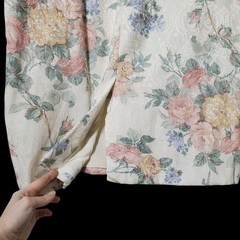 Vintage Scott McClintock Floral Jacquard Brocade Dress Size 14 Womens