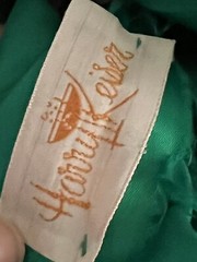 50’s Vintage Fit and Flare – Gorgeous Green Dress Union Made Size 10