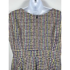 Cherry Velvet Retro Candy Sookie Silhouette Dress 100% Cotton Size 0X (XXL)