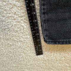 Vintage Wrangler Grey Black Relaxed Straight Leg Jeans 4 6 26 27 Tall Long